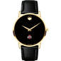 Ohio State Men's Movado Gold Museum Classic Leather Shot #2