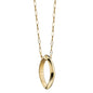 Ohio State Monica Rich Kosann Poesy Ring Necklace in Gold Shot #1