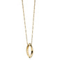 Ohio State Monica Rich Kosann Poesy Ring Necklace in Gold Shot #2