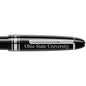 Ohio State Montblanc Meisterstück LeGrand Ballpoint Pen in Platinum Shot #2
