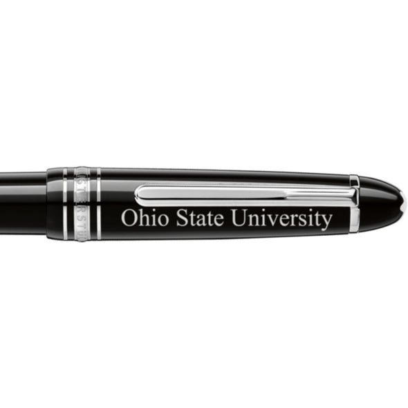 Ohio State Montblanc Meisterstück Midsize Platinum-Coated Ballpoint Pen Shot #2