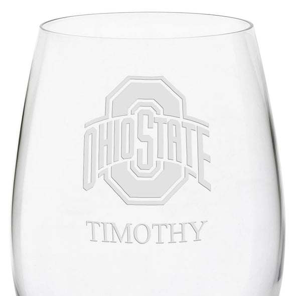 Ohio State Red Wine Glasses - Set of 2 Shot #3
