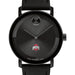 Ohio State University Men's Movado BOLD with Black Leather Strap