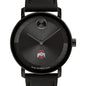Ohio State University Men's Movado BOLD with Black Leather Strap Shot #1