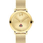 Ohio State University Women's Movado Bold Gold with Mesh Bracelet Shot #2
