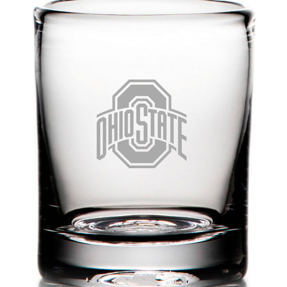 Ohio State Whiskey Glass by Simon Pearce Shot #2