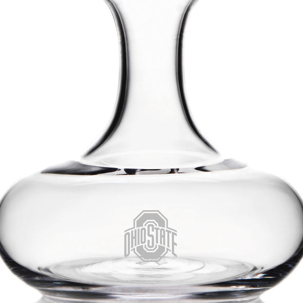 Ohio State Wine Decanter by Simon Pearce Shot #2