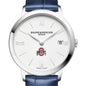 Ohio State Women's Baume et Mercier 36.5mm Classima Watch with White Dial & Blue Leather Strap Shot #1