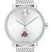 Ohio State Women's Movado Bold with Crystal Bezel & Mesh Bracelet