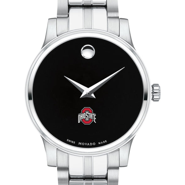 Ohio State Women's Movado Stainless Steel Watch with Black Dial Shot #1