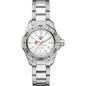 Ohio State Women's TAG Heuer Steel Aquaracer with Silver Dial Shot #2