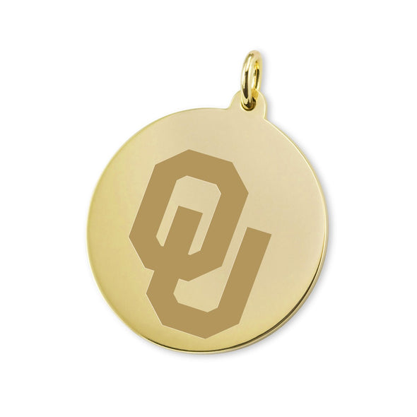 Oklahoma 14K Gold Charm Shot #1