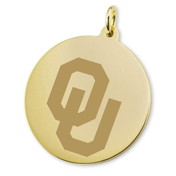 Oklahoma 18K Gold Charm Shot #2