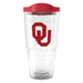 Oklahoma 24 oz. Tervis Tumblers with Emblem - Set of 2