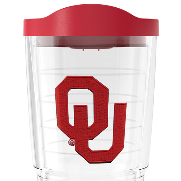 Oklahoma 24 oz. Tervis Tumblers with Emblem - Set of 2 Shot #2
