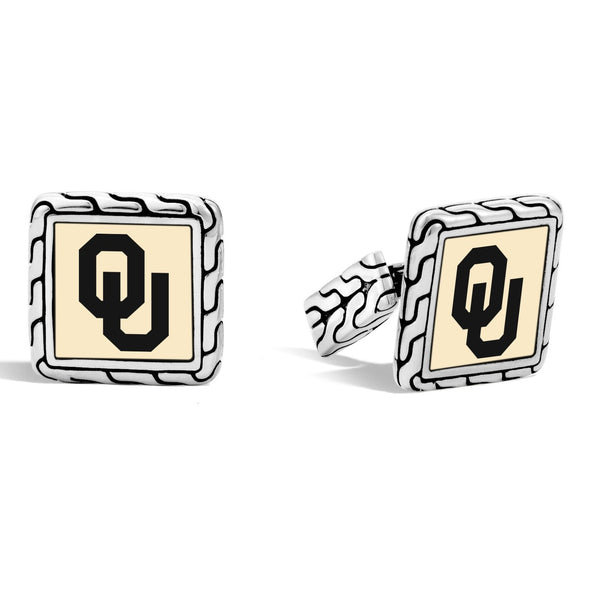 Oklahoma Cufflinks by John Hardy with 18K Gold Shot #2