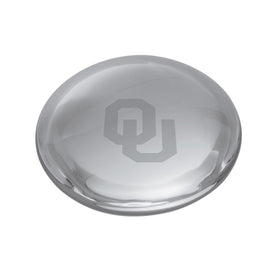 Oklahoma Glass Dome Paperweight by Simon Pearce Shot #1