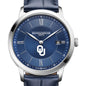 Oklahoma Men's Baume et Mercier 40mm Classima Quartz Watch with Blue Dial & Dark Blue Leather Strap Shot #1
