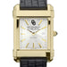 Oklahoma Men's Gold Watch with 2-Tone Dial & Leather Strap at M.LaHart & Co.