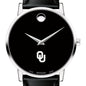 Oklahoma Men's Movado Museum with Leather Strap Shot #1