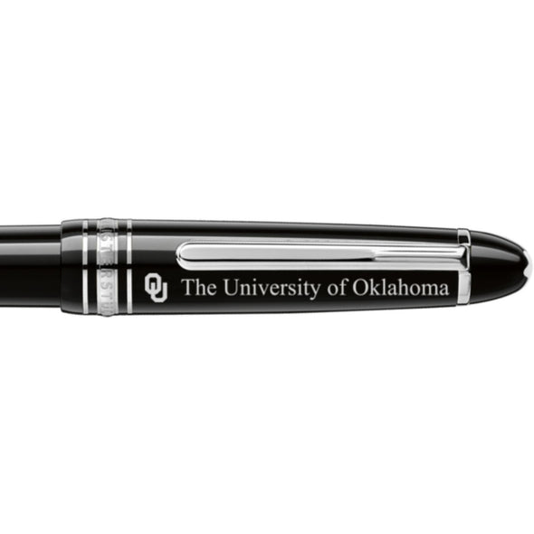 Oklahoma Montblanc Meisterstück Midsize Platinum-Coated Ballpoint Pen Shot #2