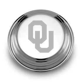 Oklahoma Pewter Paperweight Shot #1