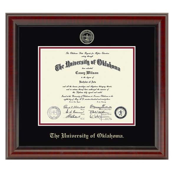 Oklahoma Ph.D. Diploma Frame, the Fidelitas Shot #1
