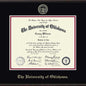 Oklahoma Ph.D. Diploma Frame, the Fidelitas Shot #2