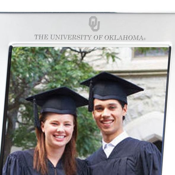 Oklahoma Polished Pewter 5x7 Picture Frame Shot #2