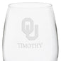 Oklahoma Red Wine Glasses - Set of 2 Shot #3