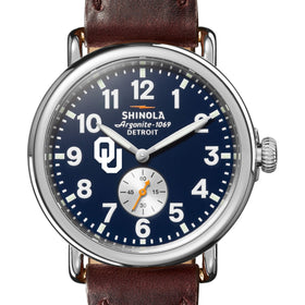 Oklahoma Shinola Watch, The Runwell 41 mm Midnight Blue Dial Shot #1