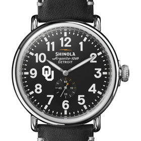 Oklahoma Shinola Watch, The Runwell 47mm Black Dial Shot #1