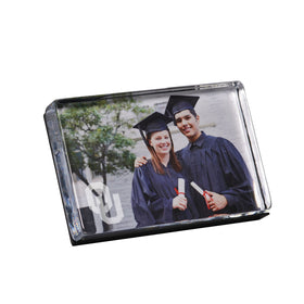 Oklahoma Simon Pearce Glass Photo Block Shot #1