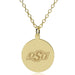 Oklahoma State 14K Gold Pendant & Chain