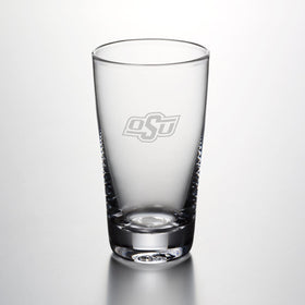 Oklahoma State Ascutney Pint Glass by Simon Pearce Shot #1