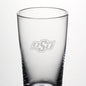 Oklahoma State Ascutney Pint Glasses by Simon Pearce Shot #2