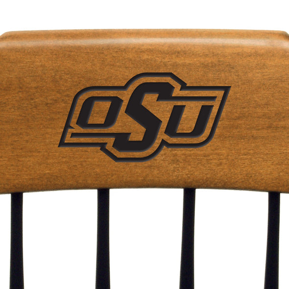 Oklahoma State Desk Chair Shot #2