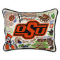 Oklahoma State Embroidered Pillow Shot #1