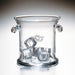 Oklahoma State Glass Ice Bucket by Simon Pearce