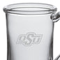 Oklahoma State Glass Tankard by Simon Pearce Shot #2