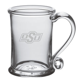 Oklahoma State Glass Tankard by Simon Pearce Shot #1