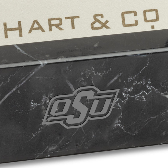 Oklahoma State Marble Business Card Holder Shot #2