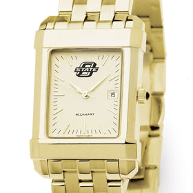 Oklahoma State Men's Gold Quad with Bracelet Shot #1