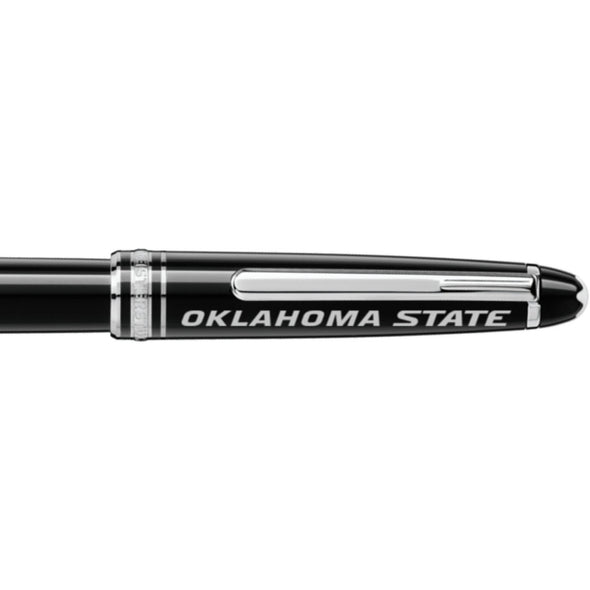 Oklahoma State Montblanc Meisterstück Classique Rollerball Pen in Platinum Shot #2