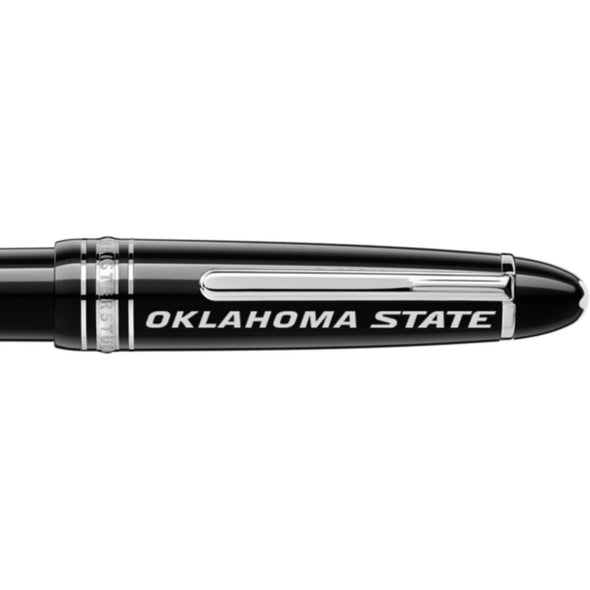 Oklahoma State Montblanc Meisterstück LeGrand Ballpoint Pen in Platinum Shot #2