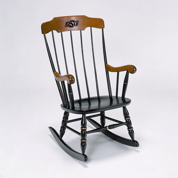 Oklahoma State Rocking Chair Shot #1
