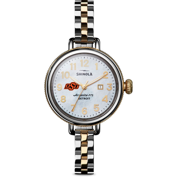 Oklahoma State Shinola Watch, The Birdy 34 mm MOP Dial Shot #2