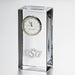 Oklahoma State Tall Glass Desk Clock by Simon Pearce