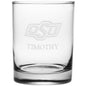 Oklahoma State Tumbler Glasses - Set of 2 Made in USA Shot #2