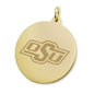 Oklahoma State University 18K Gold Charm Shot #1